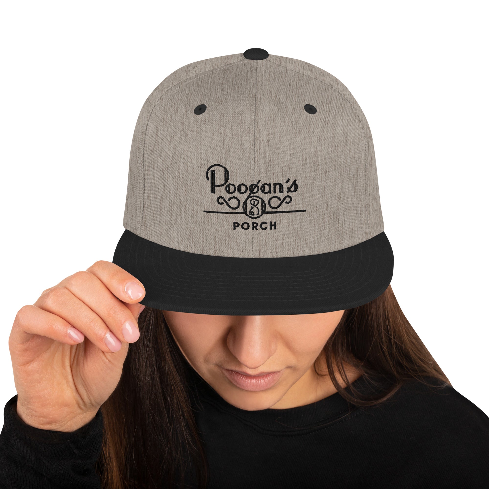 Poogan's Porch Snapback Hat