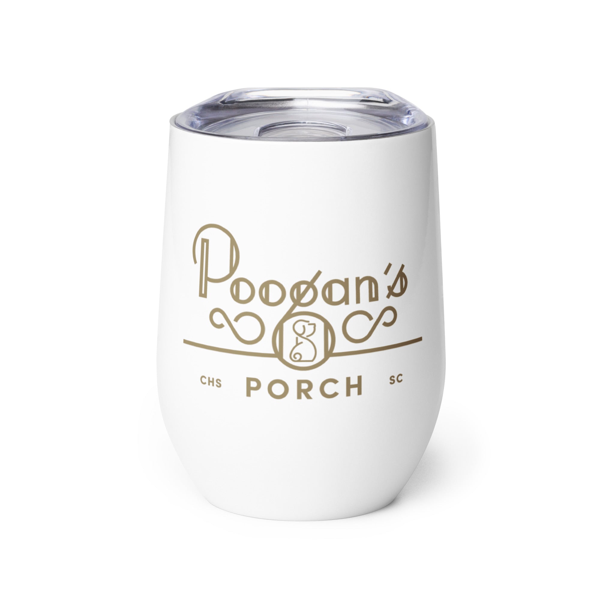 Poogan's Porch Wine Tumbler